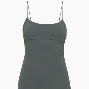 Wilfred Charcoal Slip Dress